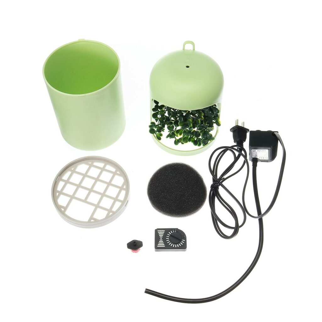 Electric Reptile Water Fountain 220240v 2w For Chameleon Lizard