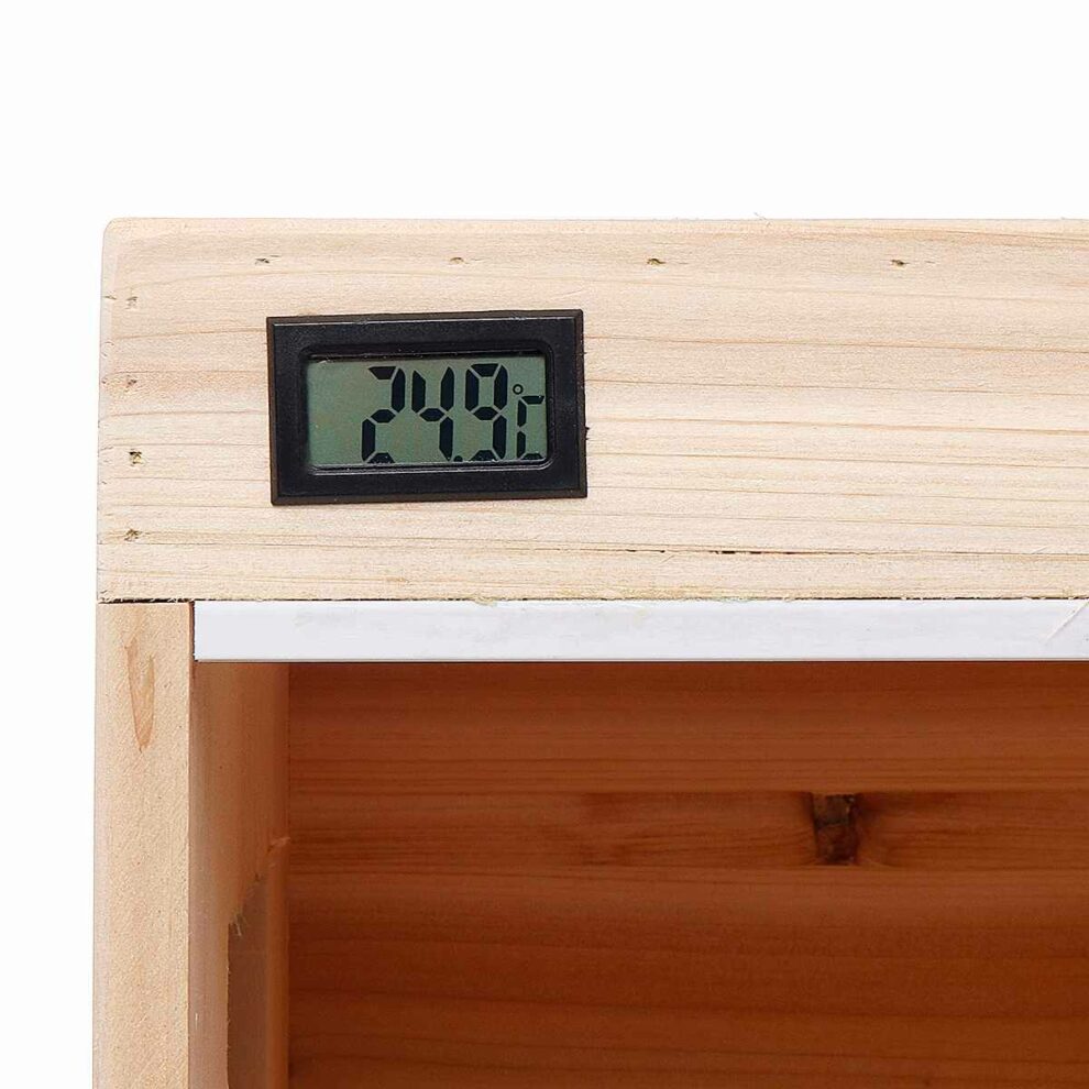 Wooden Reptile Terrarium Heated Vivarium For Snakes Turtles Lizards