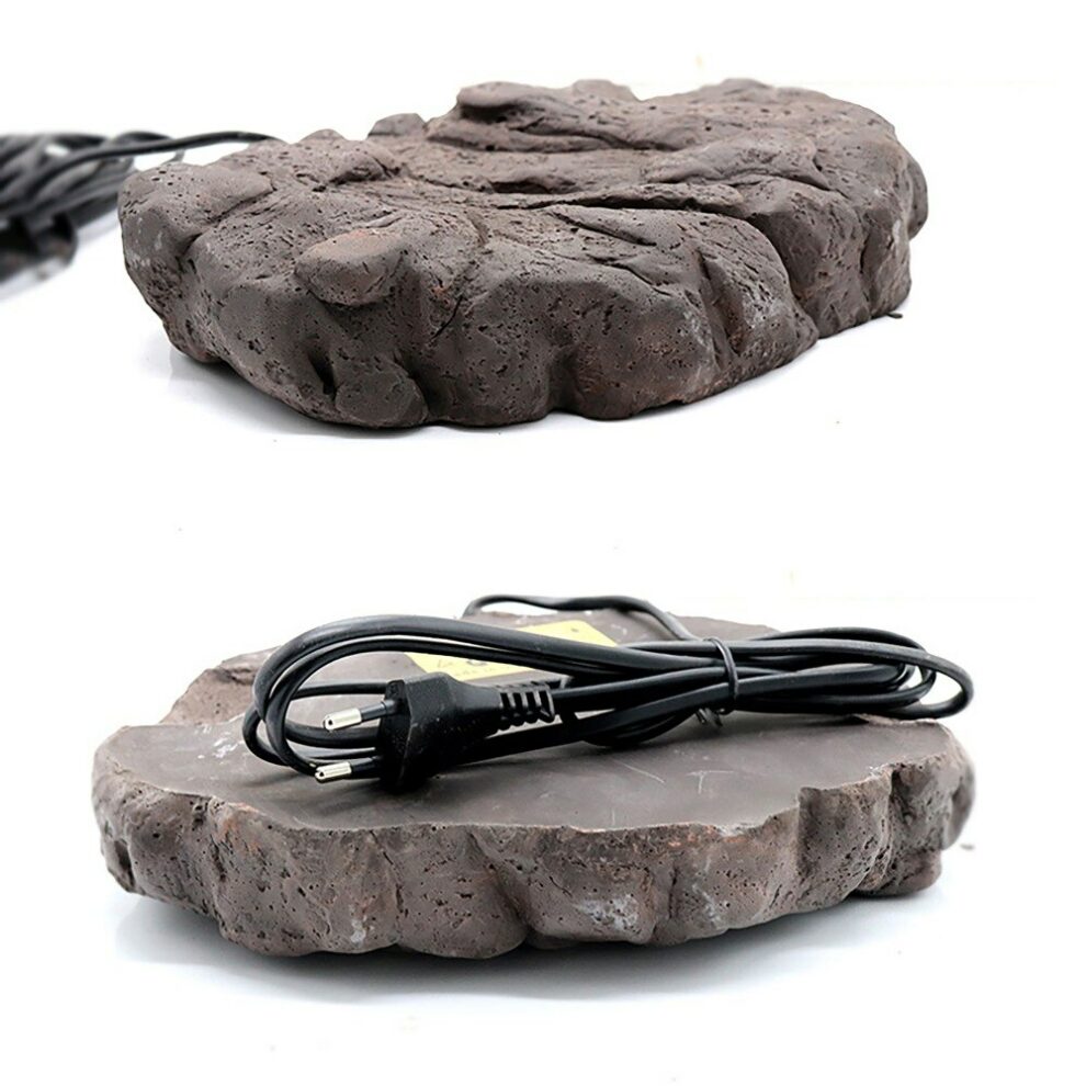 Heated Reptile Hideout Ideal For Tortoise Gecko Lizard Snake Vivarium