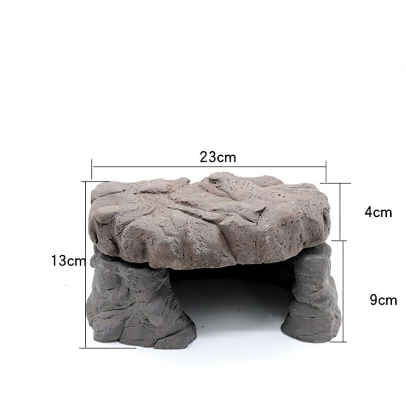 Heated Reptile Hideout Ideal For Tortoise Gecko Lizard Snake Vivarium