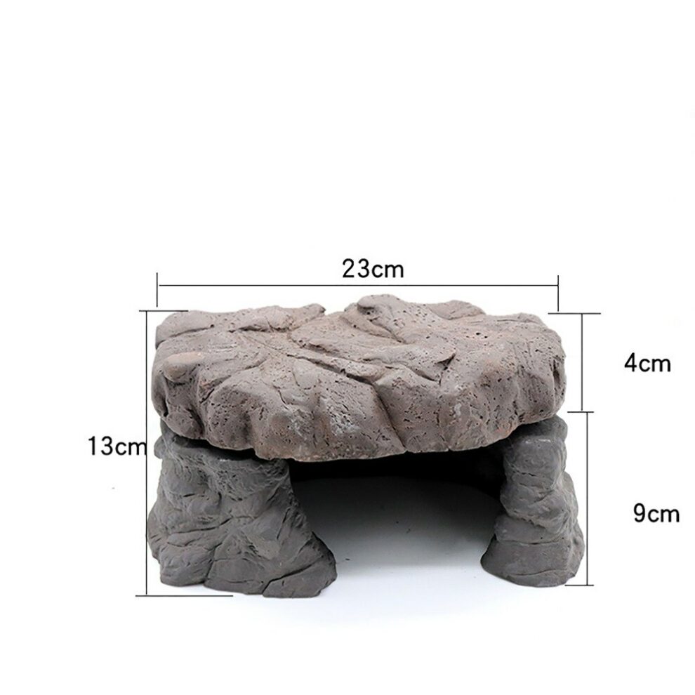 Heated Reptile Hideout Ideal For Tortoise Gecko Lizard Snake Vivarium