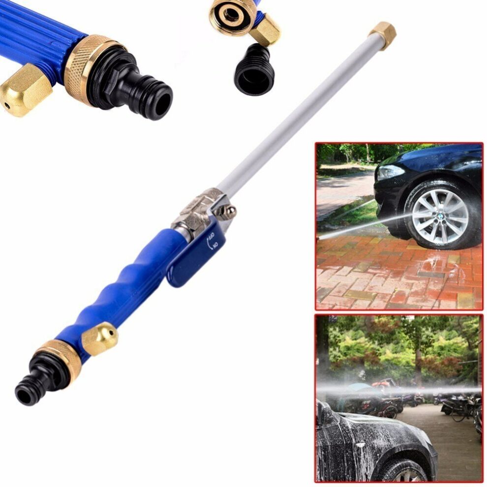 Pressure Power Washer Spray Nozzle Car Cleaning Garden Water Hose Wand