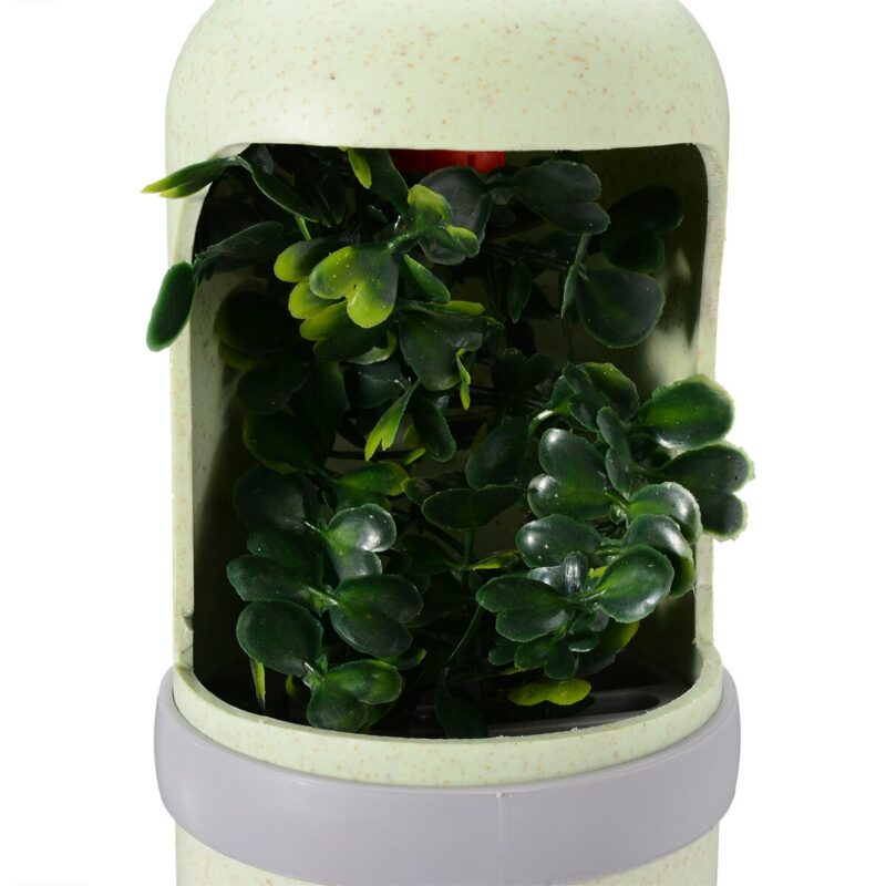 Reptile Terrarium Water Fountain Lizard Chameleon Hydration Dispenser