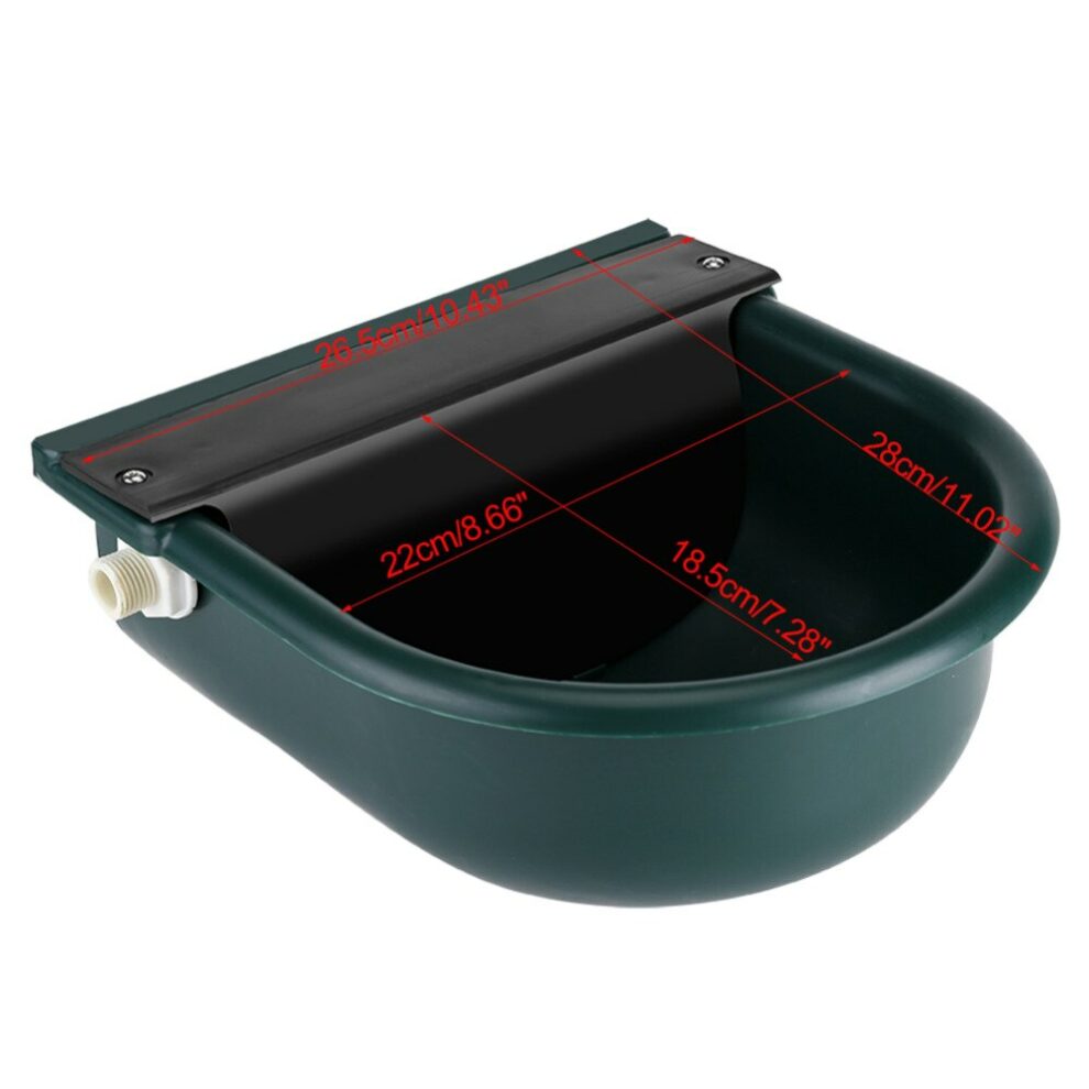 Automatic Livestock Water Trough Float Valve Cow Drinking Bowl Feeder