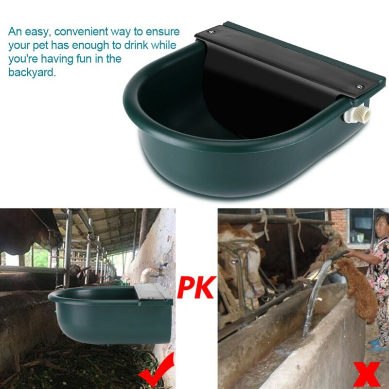 Automatic Livestock Water Trough Float Valve Cow Drinking Bowl Feeder Free Shipping Worldwide