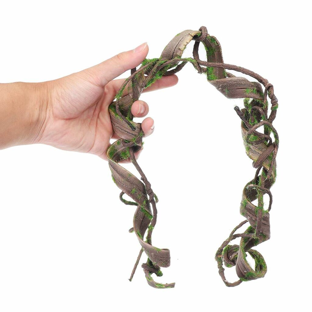 Flexible 66cm Artificial Jungle Vine For Reptile Terrarium Cage Decor Free Shipping Worldwide