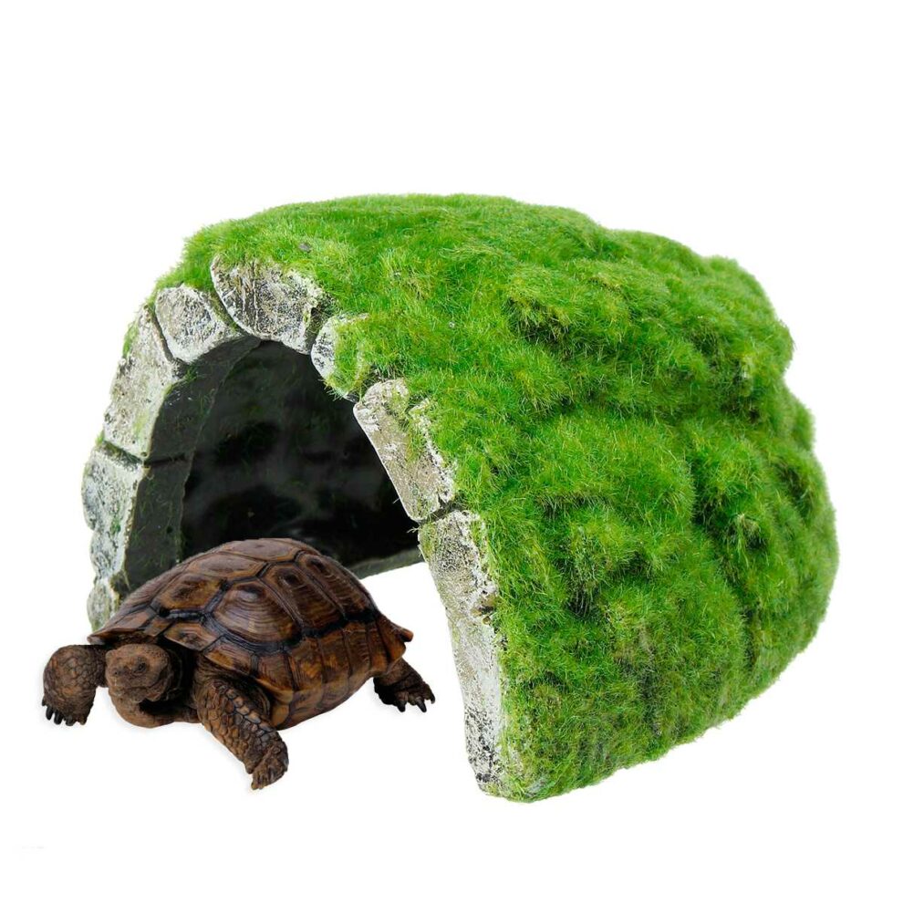 Resin Reptile Hideout Cave For Fish Turtle Scorpion Lizard Tanks