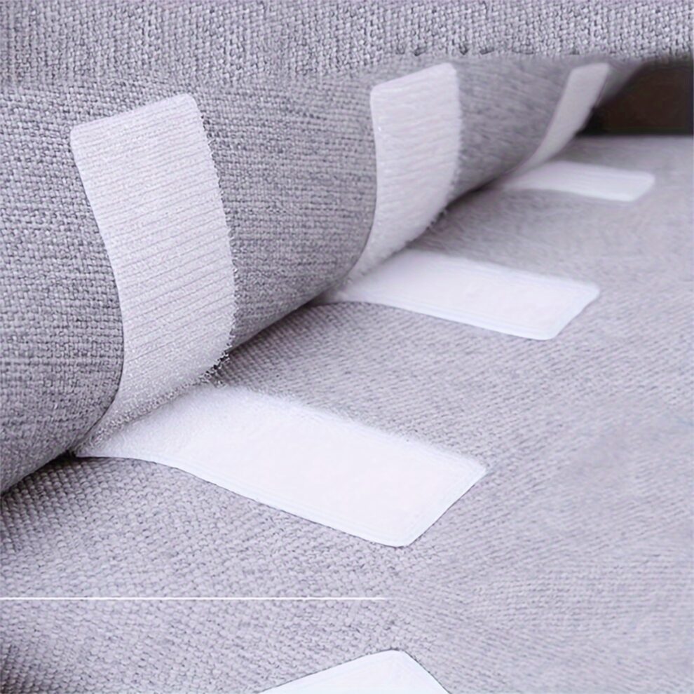 20pack Heavy Duty Selfadhesive Hook And Loop Mounting Strips 10cmx2cm