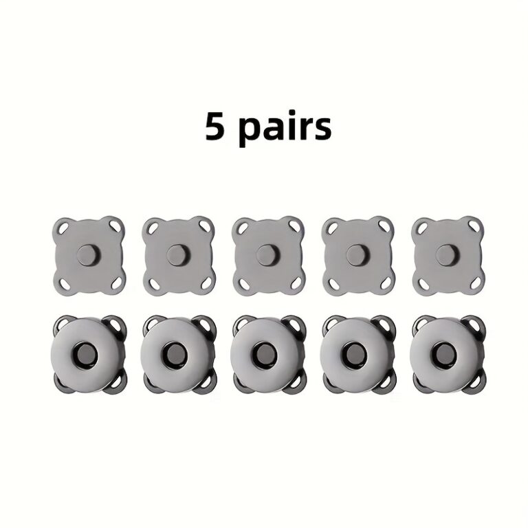 Magnetic Invisible Sewing Buttons 58 Pairs Diy Plum Blossom Buckle For ...