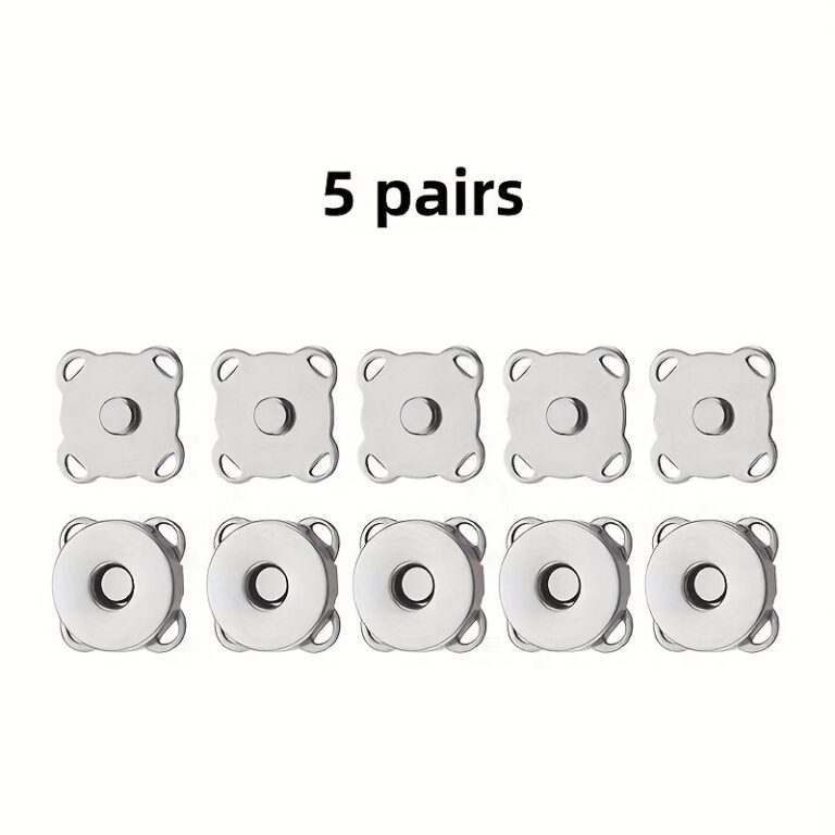 Magnetic Invisible Sewing Buttons 58 Pairs Diy Plum Blossom Buckle For ...