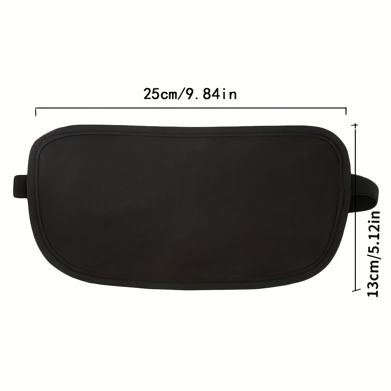 Versatile Zippered Portable Storage Waist Bag For Passport Solid Color - 3