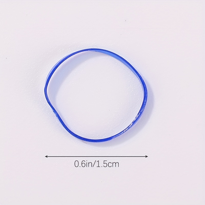 1000pcs Mini Elastic Colorful Hair Ties Decorative Hair Accessories Set - 6