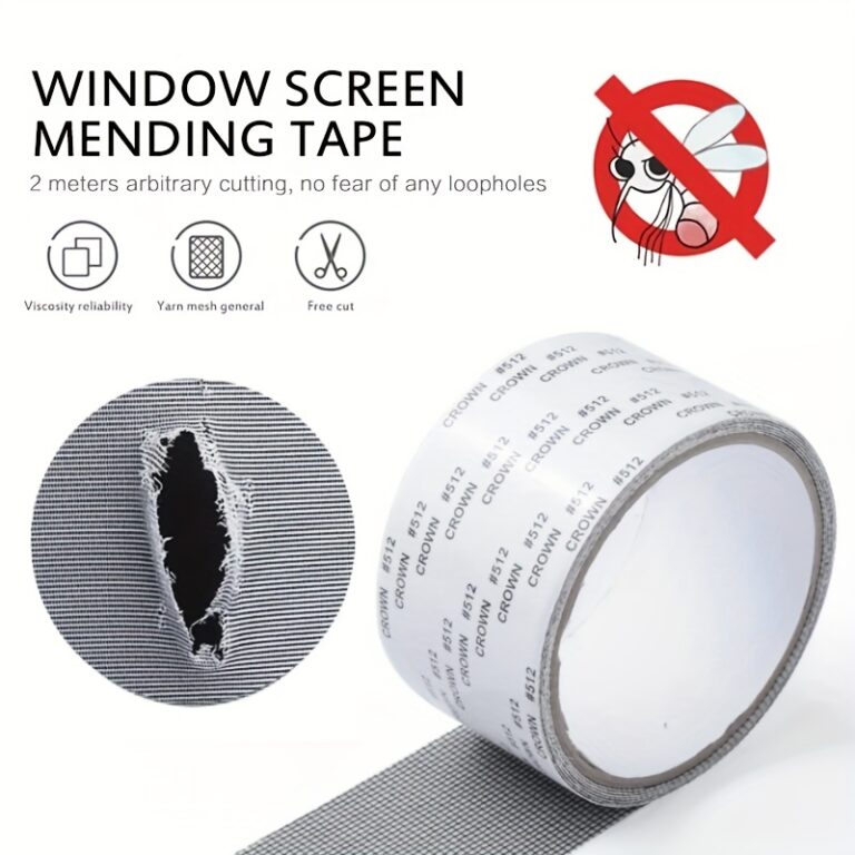 Waterproof Selfadhesive Window Screen Repair Tape Antiinsect Mesh Patch ...