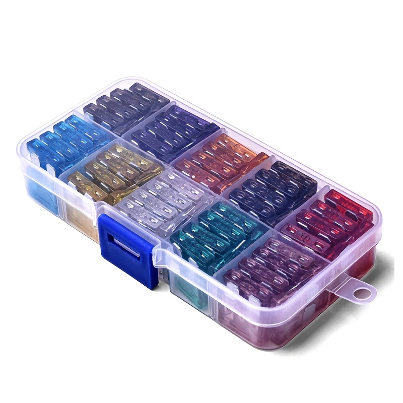 50100pcs Automotive Car Bladetype Fuses Assortment Kit Multiple Amperages - 2