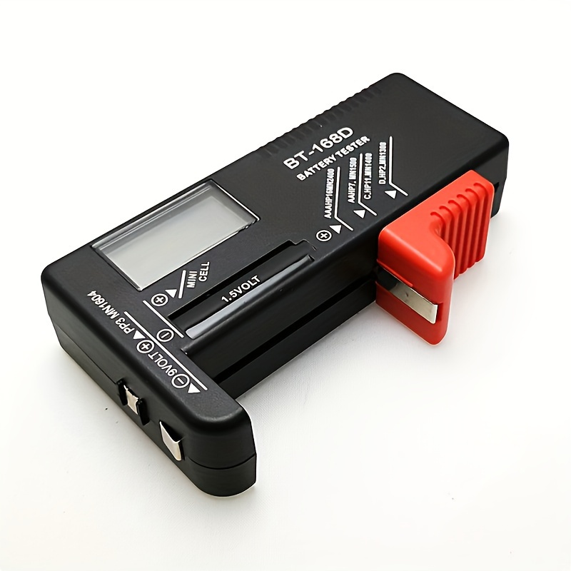 Portable Multisize Battery Tester Accurate Voltage Checker For Aaaaacd9v - 8