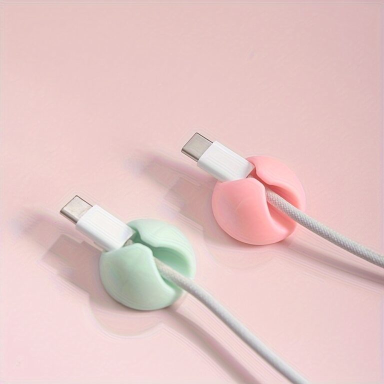 3pack Colorful Desktop Cable Organizers Tanglefree Cord Management ...