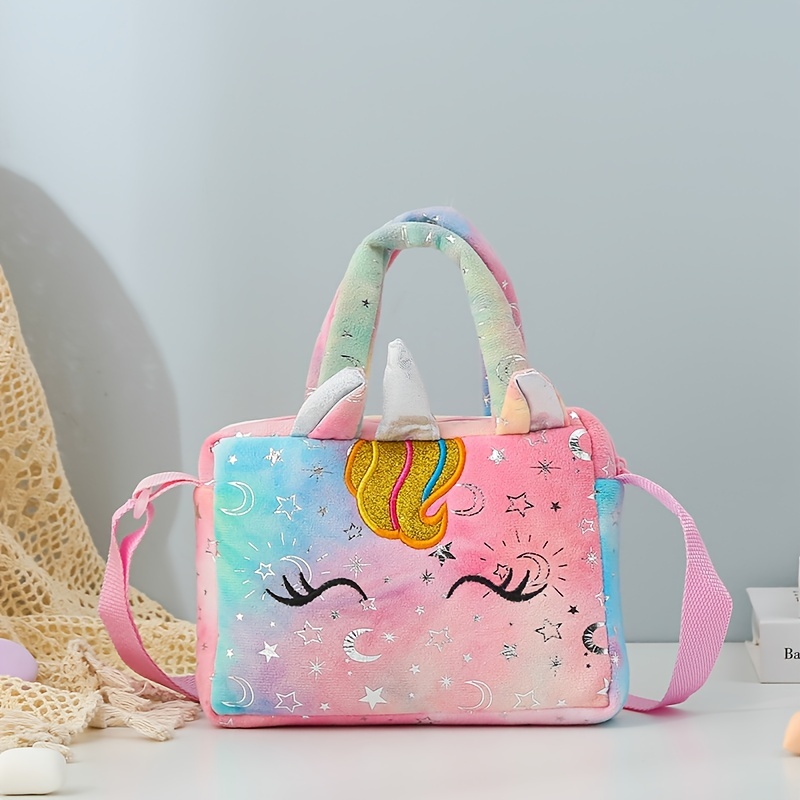 Colorful Tie Dye Unicorn Messenger Bag Perfect Gift For Girls - 2