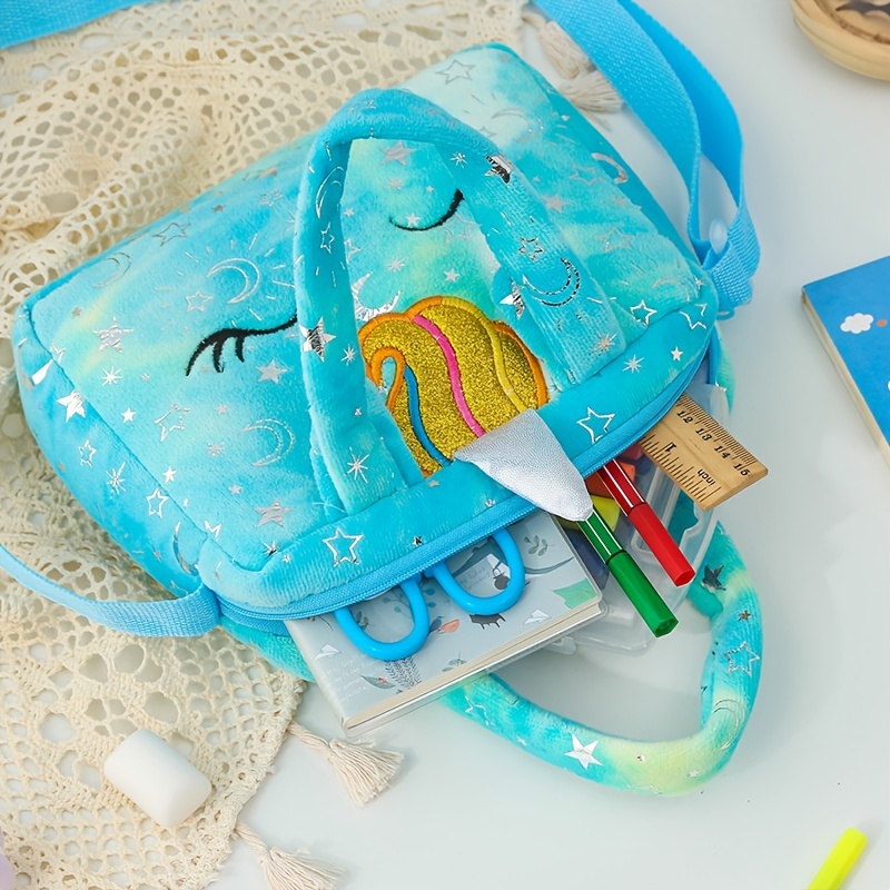 Colorful Tie Dye Unicorn Messenger Bag Perfect Gift For Girls - 3