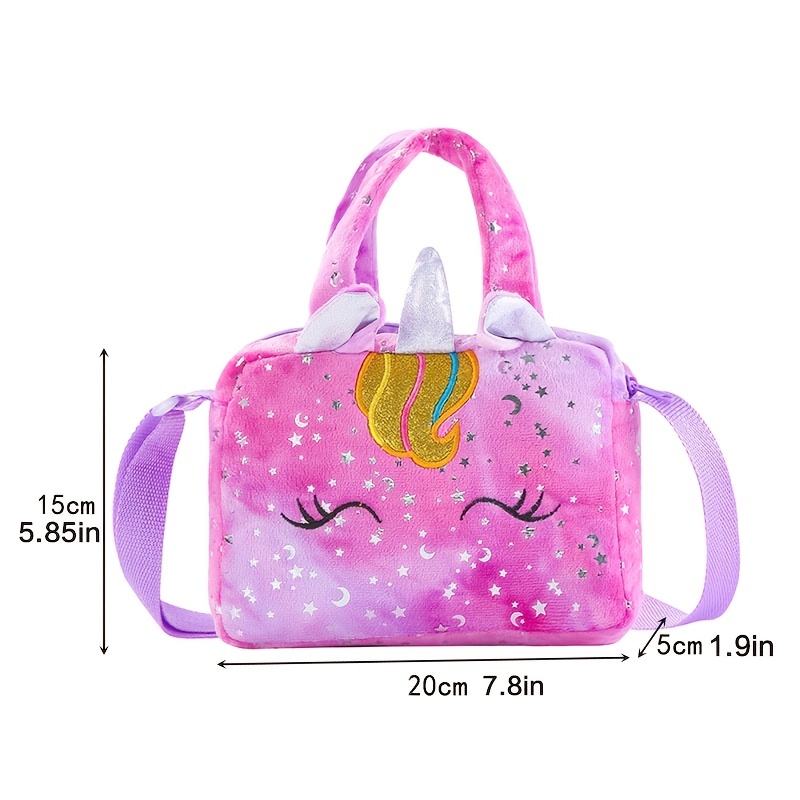 Colorful Tie Dye Unicorn Messenger Bag Perfect Gift For Girls - 7
