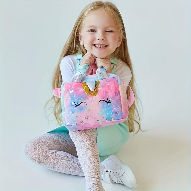 Colorful Tie Dye Unicorn Messenger Bag Perfect Gift For Girls - 9