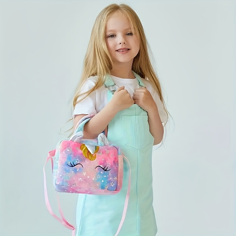 Colorful Tie Dye Unicorn Messenger Bag Perfect Gift For Girls - 10