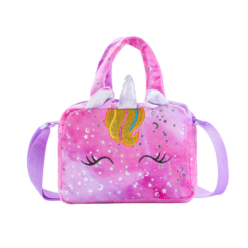 Colorful Tie Dye Unicorn Messenger Bag Perfect Gift For Girls - 13