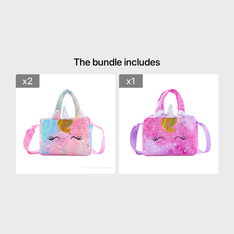 Colorful Tie Dye Unicorn Messenger Bag Perfect Gift For Girls - 14