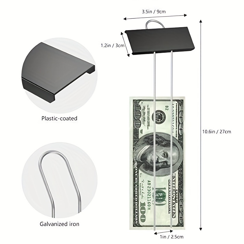 30pcs Black Metal Plant Labels Weatherproof Garden Markers Reusable Nursery Tags - 3