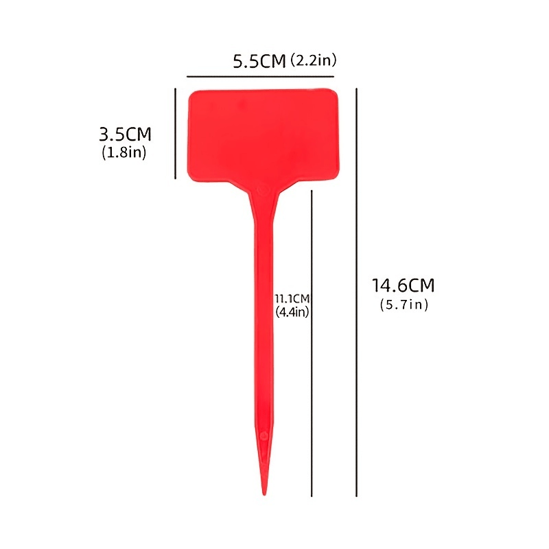 20pcs Waterproof Tdesign Plant Tags Durable Faderesistant Garden Markers - 6