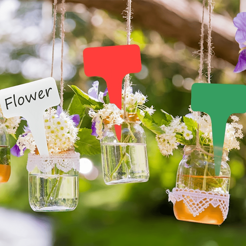 20pcs Waterproof Tdesign Plant Tags Durable Faderesistant Garden Markers - 8