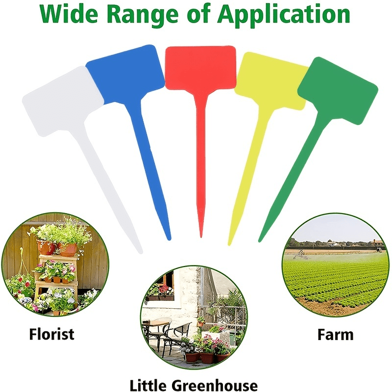 20pcs Waterproof Tdesign Plant Tags Durable Faderesistant Garden Markers - 10