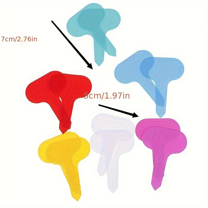 100pack Durable White Plant Markers Weatherproof Reusable Garden Tags - 3