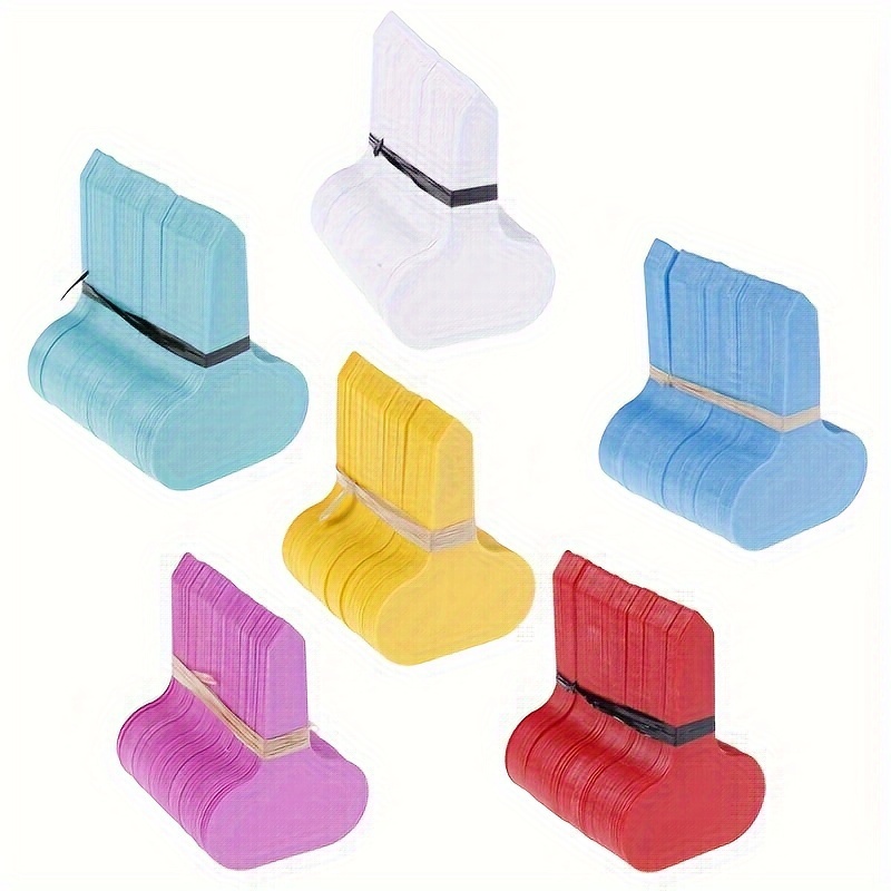 100pack Durable White Plant Markers Weatherproof Reusable Garden Tags - 4