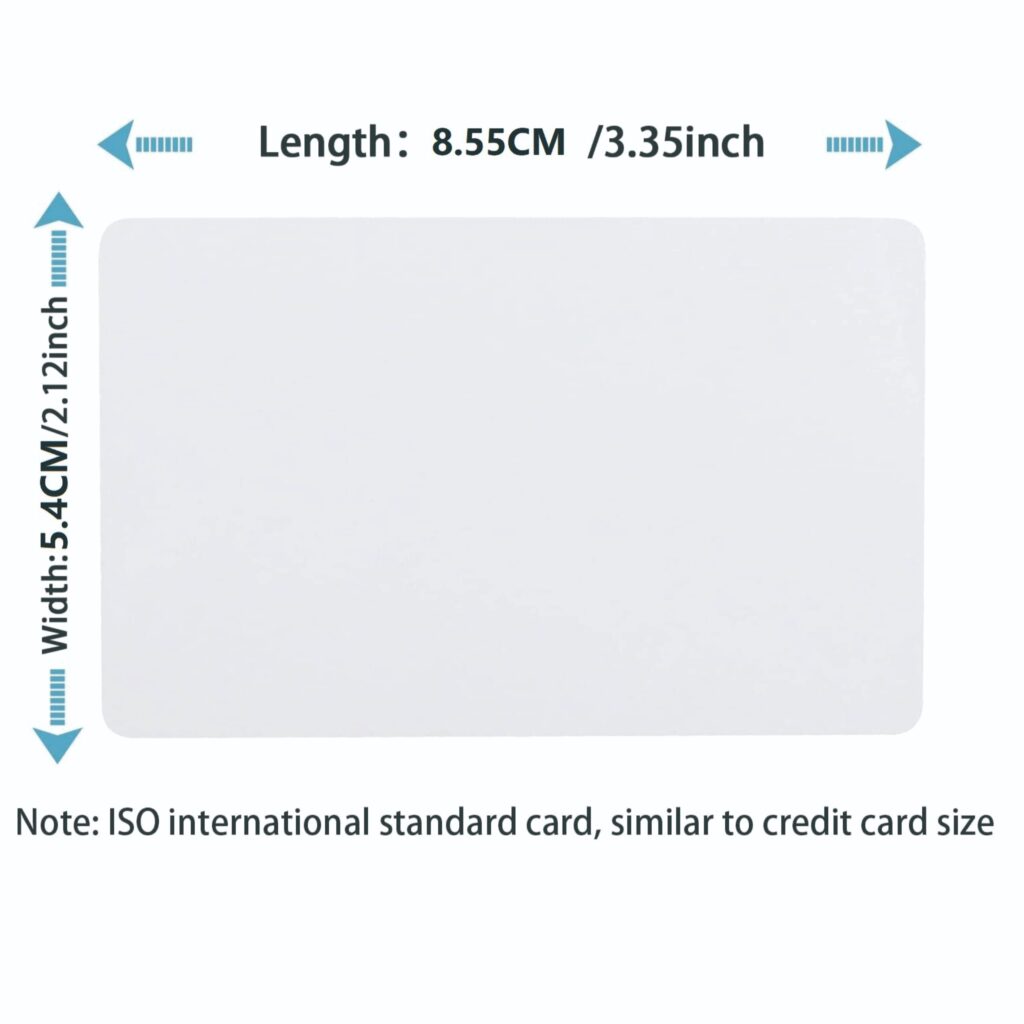 Fongwah SLE4442 Chipkarten 20 Stück - Leere Kontaktkarten ISO 7816
