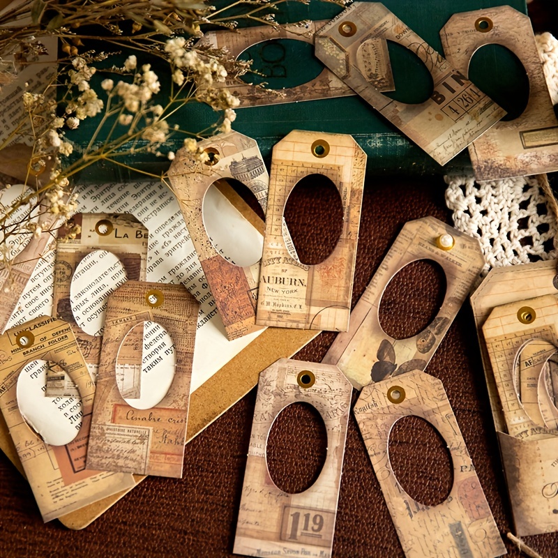 24 Vintage Plant Bookmarks Artistic Tassel Markers Perfect Bookworm Gift - 3