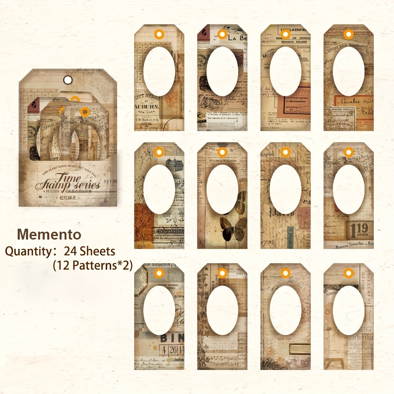 24 Vintage Plant Bookmarks Artistic Tassel Markers Perfect Bookworm Gift - 13