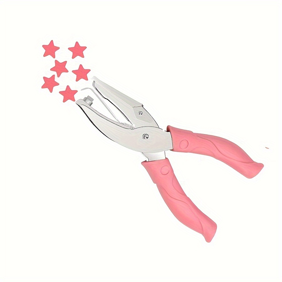 Ergonomic Singlehole Punch Sturdy Metal Paper Cutter For Crafts Tags - 10