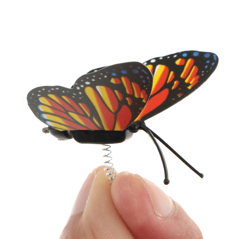 10pcs Colorful Butterfly Garden Stakes Whimsical Outdoor Yard Decor - 8