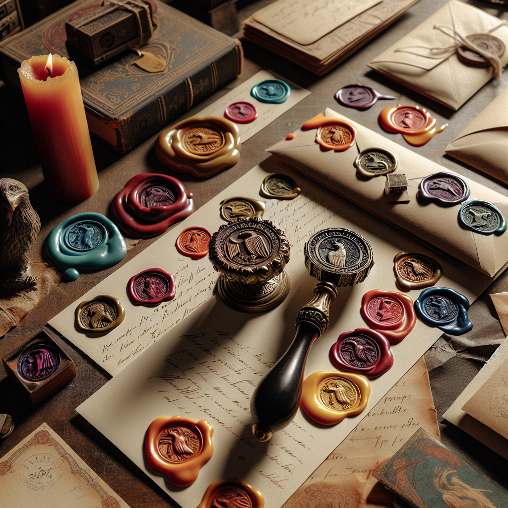 Reviving Traditional Artistry in Modern Communication through Wax Seals