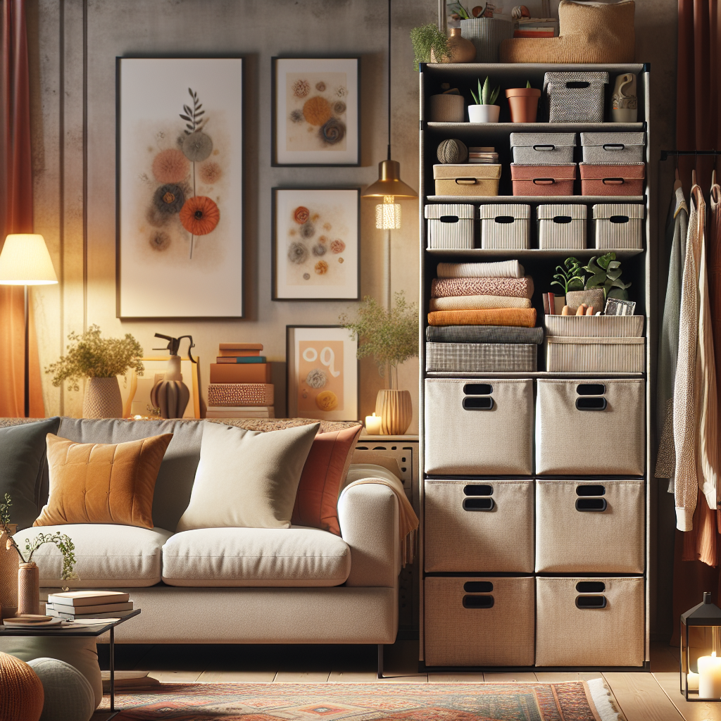 Exploring Versatile Fabric Storage Solutions for Small Living Spaces  