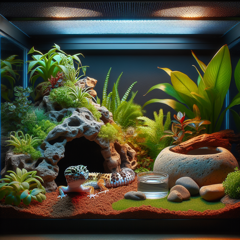 How to Create a Warm and Secure Environment for Pet Reptiles  