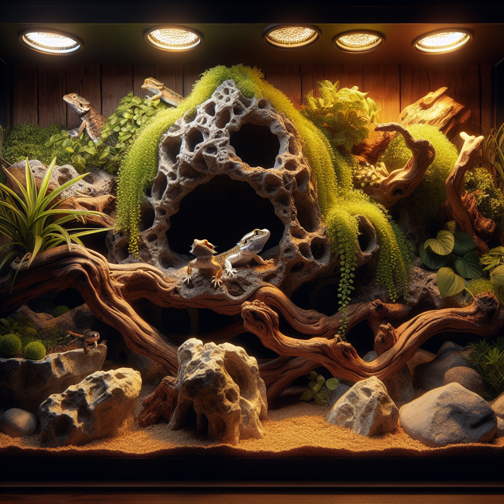 Enhancing Reptile Well-Being with Climbing-Friendly Heating Stones  