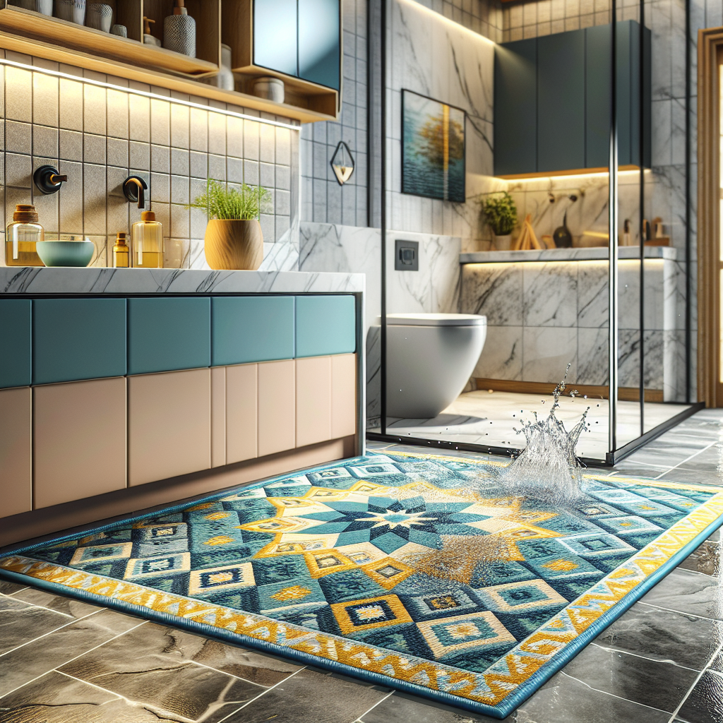 Water-resistant Decorative Mats for Kitchens and Bathrooms: A Wise Choice  