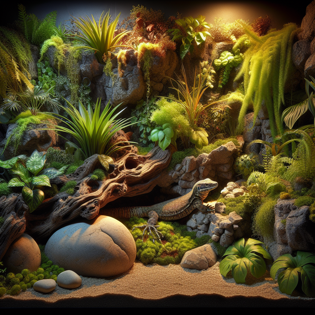 Enhancing Reptile Habitats with Lifelike Accessories: Key Benefits  