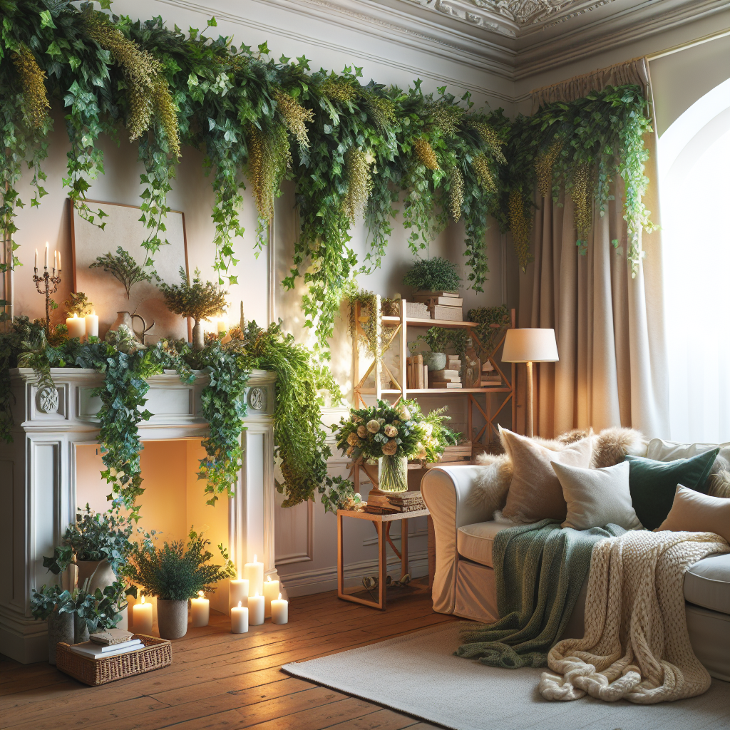 Transform Your Space with Low-Maintenance Artificial Ivy Garland for Home Decor Transform Your Space with Low-Maintenance Artificial Ivy Garland for Home Decor