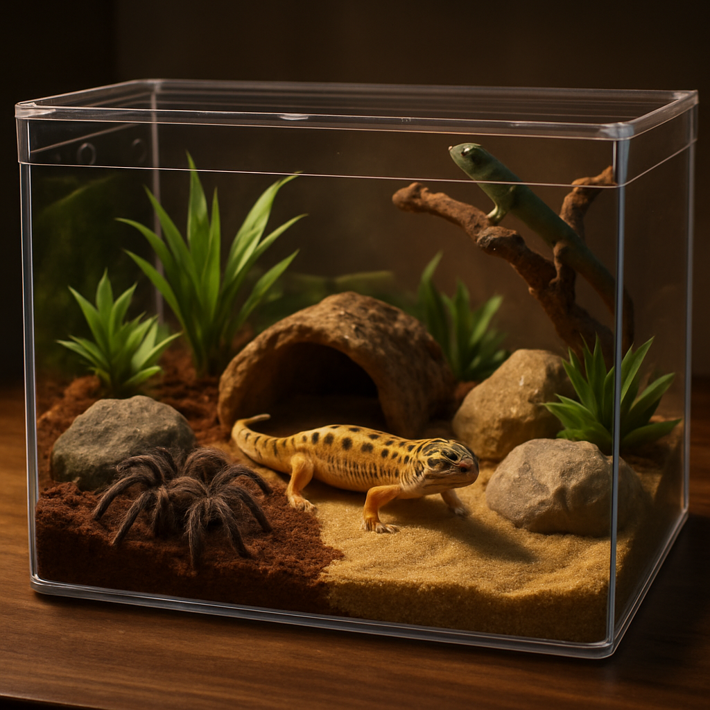 Choosing the Best Acrylic Terrarium for Small Reptiles and Arachnids Choosing the Best Acrylic Terrarium for Small Reptiles and Arachnids