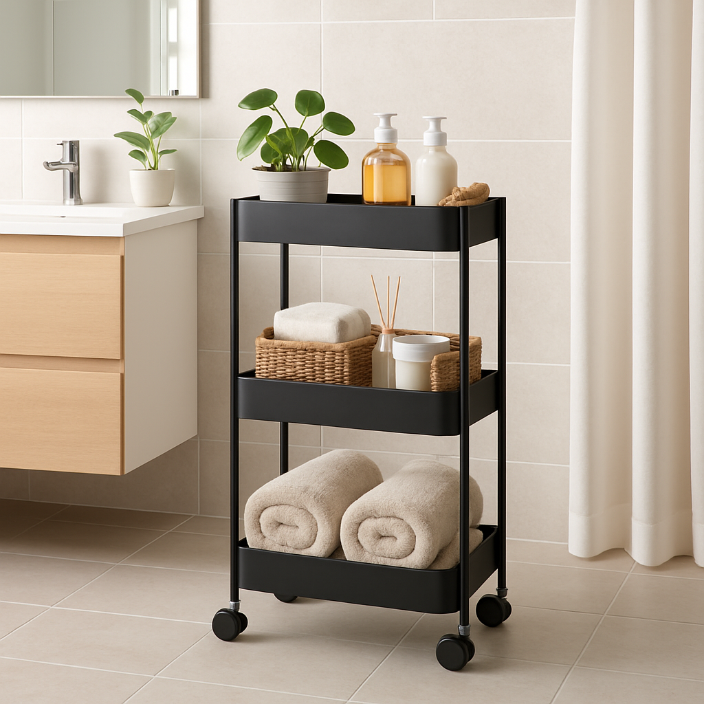 Maximizing Functionality: The Design and Features of Slim Rolling Bathroom Storage Carts Maximizing Functionality: The Design and Features of Slim Rolling Bathroom Storage Carts