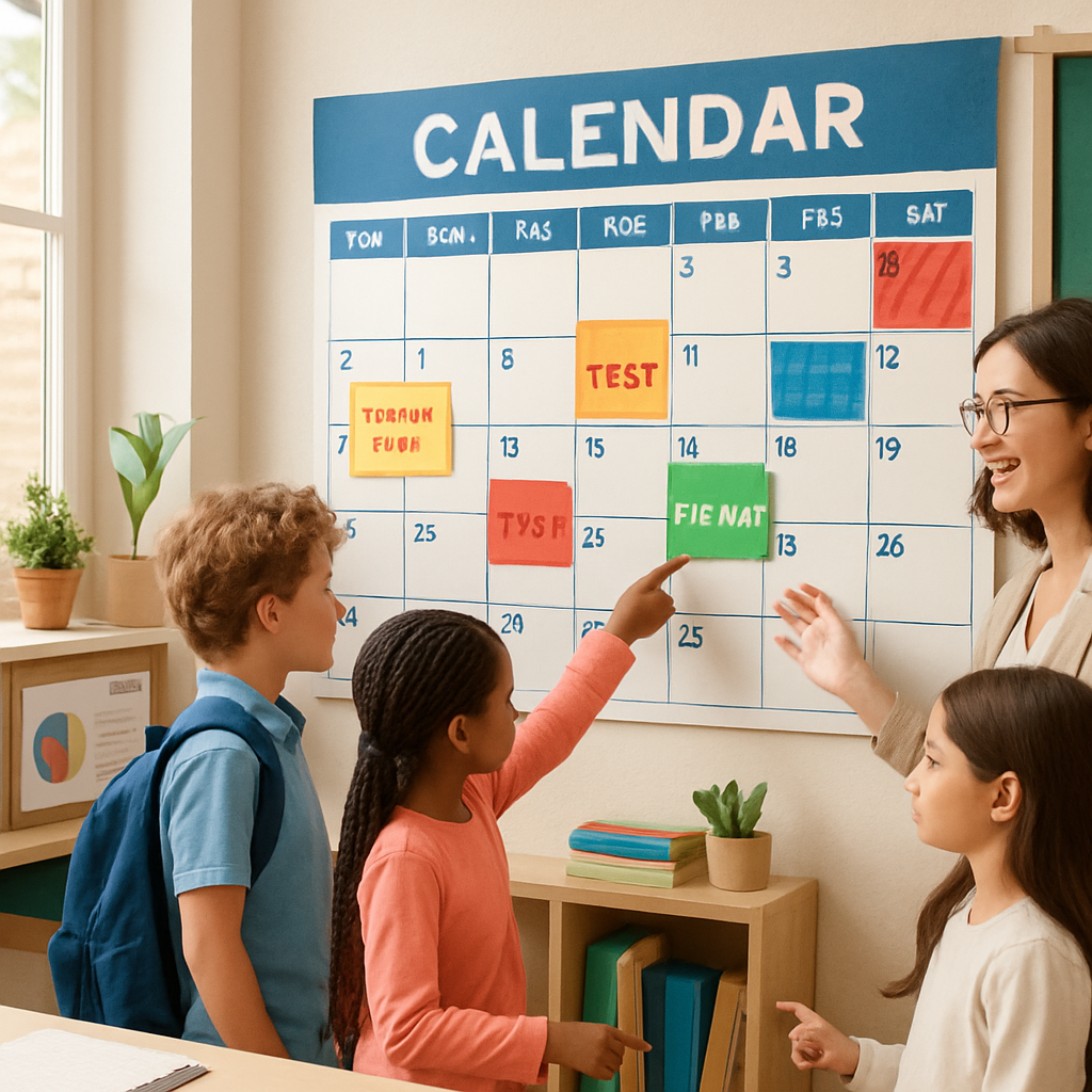 Creating A Structured Learning Environment Through Effective Calendar Usage