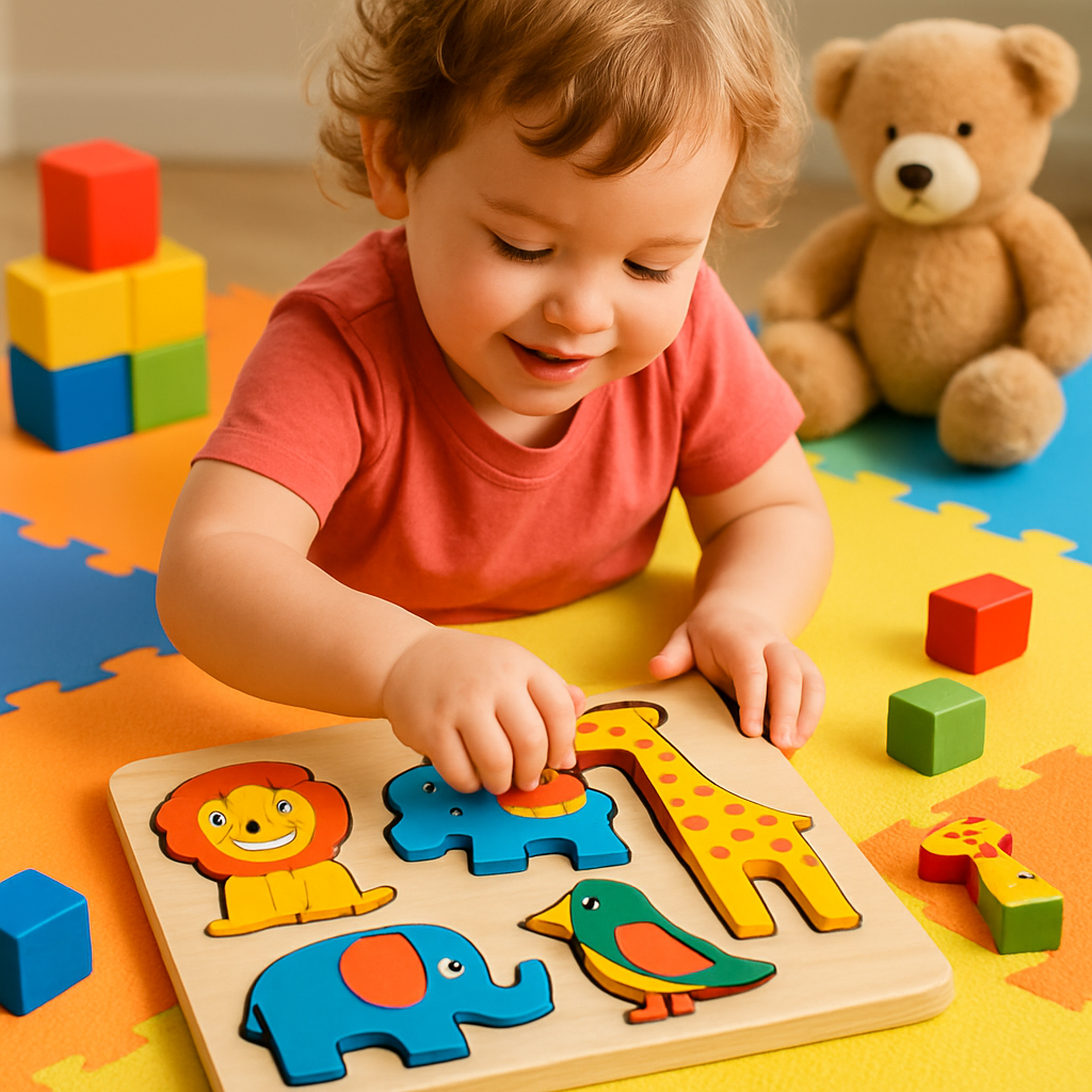 Exploring the Benefits of Wooden Animal Puzzles for Fine Motor Skills Development  