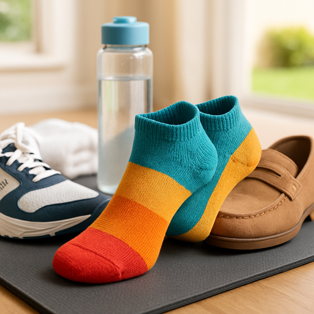 Stay Fresh with Sweat-Absorbing Ankle Socks to Keep Feet Cool and Dry  